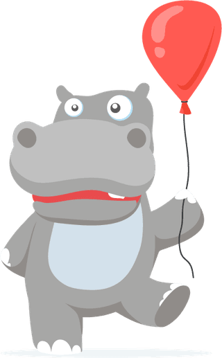 cutehippo-hippo-icons-cute-stylized-cartoon-characters-sketch-16904