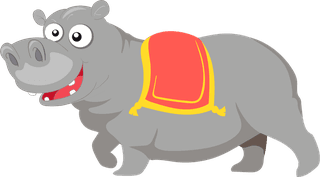 cutehippo-hippo-icons-cute-stylized-cartoon-characters-sketch-267055
