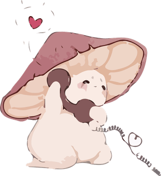 cutemushroom-friend-mushroom-baby-funny-372095