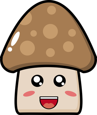 cutemushroom-vegetable-mascot-863418