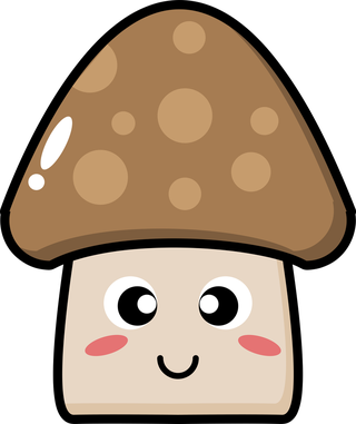 cutemushroom-vegetable-mascot-8638