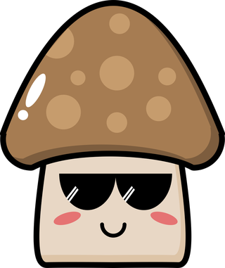 cutemushroom-vegetable-mascot-562050