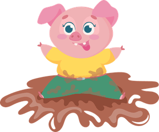cutepig-collection-small-cute-animals-multiple-situations-singing-eating-dancing-having-happy-325195