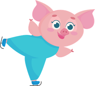 cutepig-collection-small-cute-animals-multiple-situations-singing-eating-dancing-having-happy-156220