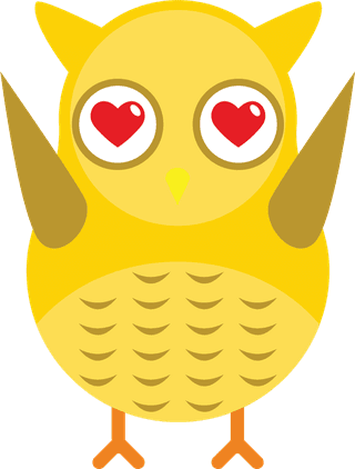 cutevector-illustrations-of-different-owl-characters-with-different-poses-and-expressio-252157