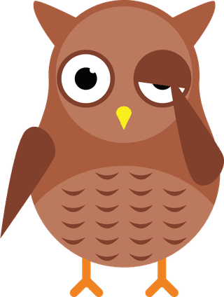 cutevector-illustrations-of-different-owl-characters-with-different-poses-and-expressio-61072