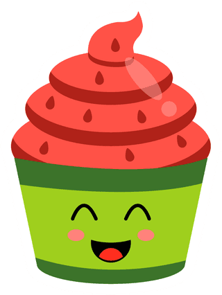cutewatermelon-sticker-watermelon-mascot-421266