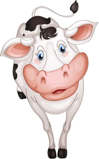 dairycow-animal-collection-cartoon-vector-988874