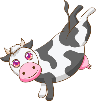 dairycow-silly-cow-cartoon-set-isolated-on-white-background-157105
