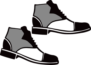 danceshoes-set-of-free-tap-shoes-with-tap-dancer-silhouette-vector-761712