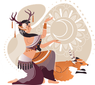dancerbeautiful-female-ritual-dancing-illustration-vector-658488