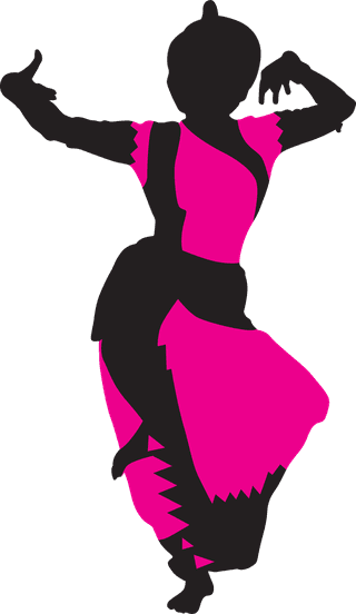 dancercollection-of-traditional-indian-dance-silhouettes-vector-303250