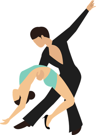 dancerdancing-styles-flat-icons-set-partner-dance-waltz-performer-tango-woman-man-478783