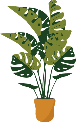 decorativetree-pot-icons-green-brown-design-275605
