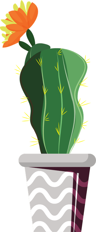 desertspiny-plant-mexico-cacti-flower-vector-collection-244386