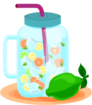 detoxwater-drink-bottles-jar-carafe-flat-icons-collection-with-lemon-honey-mint-isolated-239572