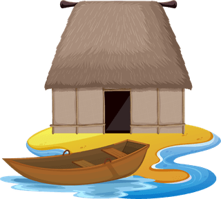 asianthatched-house-wooden-house-clipart-465408