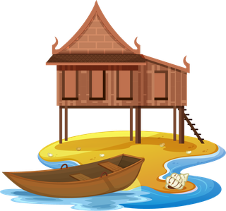 asianthatched-house-wooden-house-clipart-472399