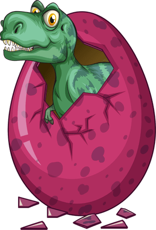 dinosaurhappy-dinosaur-with-dinosaurs-hatching-eggs-illustration-834293