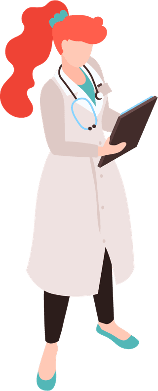 doctorisometric-doctor-nurse-hospital-workers-set-with-isolated-human-characters-401004