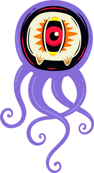 doodlecute-monster-sticker-icons-hand-drawn-ai-361773