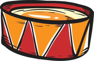 drummusicbackground-instrument-icons-decor-colorful-retro-design-545300