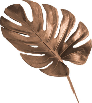 dryleaves-metallic-tropical-leaf-design-element-set-vector-443556
