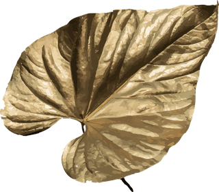 dryleaves-metallic-tropical-leaf-design-element-set-vector-190924
