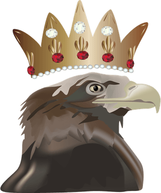 eagleking-crown-with-eagle-head-vector-45896