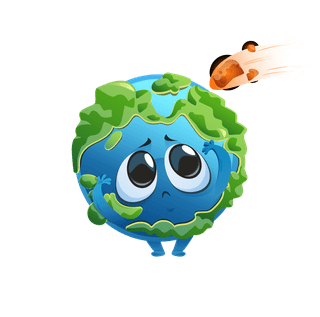 earthcartoon-stickers-with-earth-moon-cartoon-characters-897177