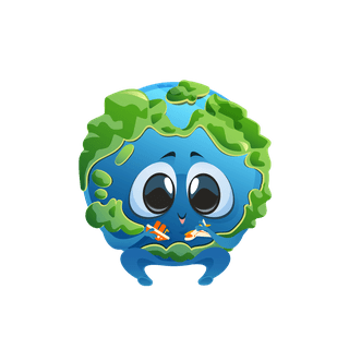 earthcartoon-stickers-with-earth-moon-cartoon-characters-795599