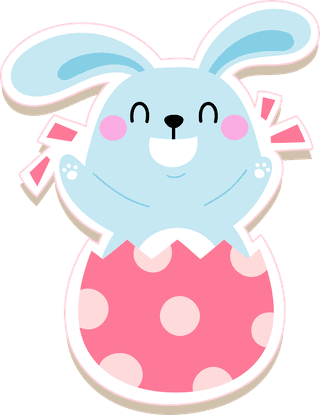 eggsand-rabbits-easter-rabbit-stickers-733641