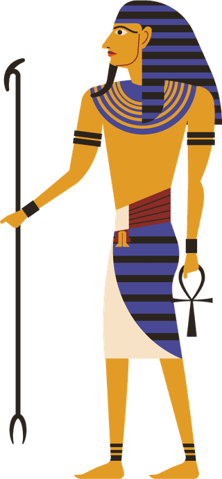 egyptiangod-drawing-ancient-egyptian-soldier-icons-colorful-retro-sketch-725063