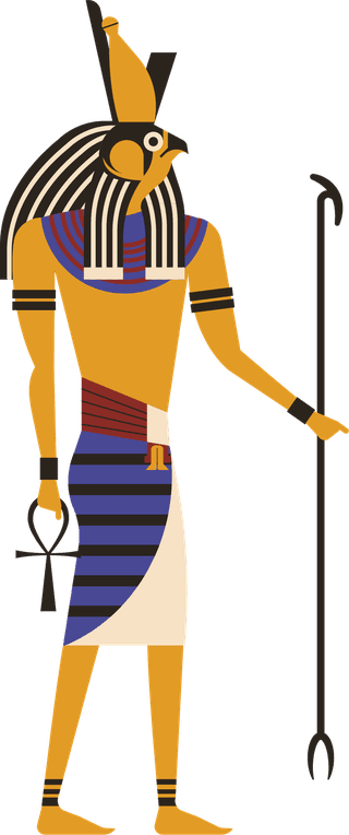 egyptiangod-drawing-ancient-egyptian-soldier-icons-colorful-retro-sketch-503036