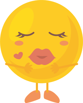 emoticoncollection-of-cute-cartoon-yellow-emoji-in-love-vector-744756