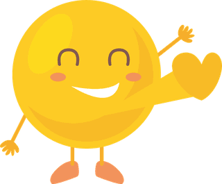 emoticoncollection-of-cute-cartoon-yellow-emoji-in-love-vector-379540