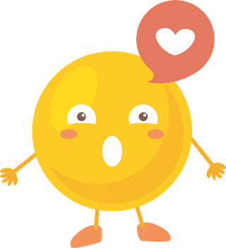 emoticoncollection-of-cute-cartoon-yellow-emoji-in-love-vector-215557