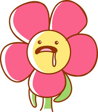 emoticonflower-sticker-element-315732