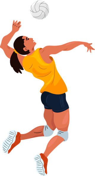 exerciserfemale-sports-icons-dynamic-design-cartoon-characters-sketch-616700