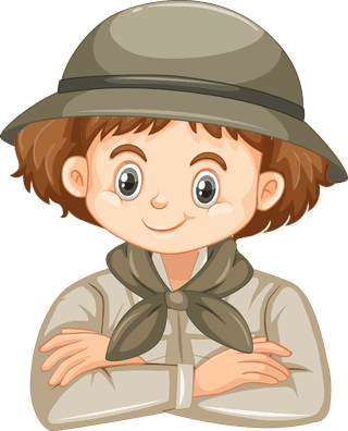 explorerset-different-characters-boys-girls-scout-costume-white-background-708069