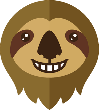 facefolivora-set-of-sloth-faces-cartoon-showing-different-emotions-vector-42258
