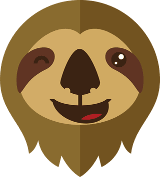 facefolivora-set-of-sloth-faces-cartoon-showing-different-emotions-vector-653612
