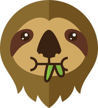 facefolivora-set-of-sloth-faces-cartoon-showing-different-emotions-vector-959926