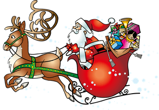 fairytale-characters-lovely-christmas-vector-illustration-background-material-606820