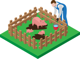 farmisometric-icons-set-with-farmhouse-windmill-orchard-greenhouse-beehive-farmyard-facilities-workers-545936
