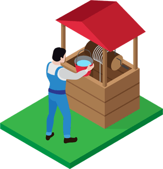 farmisometric-icons-set-with-farmhouse-windmill-orchard-greenhouse-beehive-farmyard-facilities-workers-91402