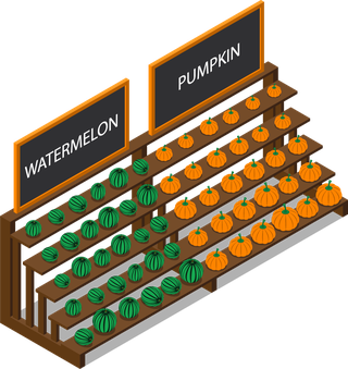 isometricfarm-market-stall-illustration-565168