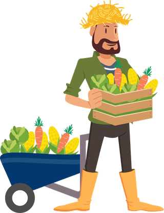 farmeragriculture-farmer-icons-colored-cartoon-design-158777