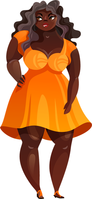 fatgirl-in-dress-vector-296878