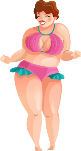 fatgirl-in-dress-vector-666087